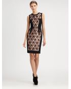 Prabal Gurung Printed Panel Dress - Lyst