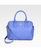 Tory Burch Robinson Spectator Middy Satchel - Lyst