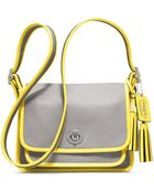 Coach Legacy Archival Two Tone Leather Rambler - Lyst