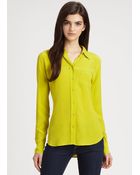 Equipment Brett Silk Shirt - Lyst