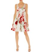 Karen Millen Floral Print Prom Dress - Lyst