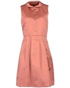 Jil Sander Navy Short Dresses - Lyst