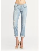 J Brand Aidan Boyfriend Jeans - Lyst