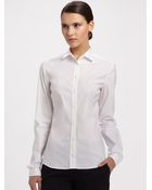 Prada Button Down Shirt - Lyst