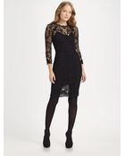 Ralph Lauren Blue Label Crochet Dress - Lyst