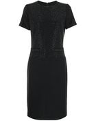 St. John Embellished Dress - Lyst