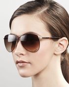 Gucci Aviator Sunglasses - Lyst