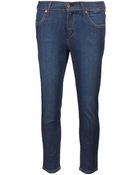 James Jeans Cropped Jeans - Lyst