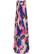 Topshop Cobalt Fluro Maxi Cover Up - Lyst