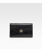Tory Burch Robinson Small Envelope Clutch - Lyst