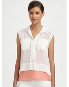 Diane von Furstenberg Lensley Top - Lyst