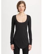 Helmut Lang Helmut Kinetic Jersey Tee - Lyst