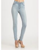 J Brand Maria Highrise Skinny Jeans - Lyst