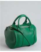 Alexander Wang Vine Green Leather Rockie Shoulder Bag - Lyst