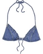 Agent Provocateur Ferdinanda Triangle Bikini Top - Lyst