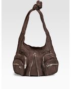 Alexander Wang Donna Leather Hobo - Lyst