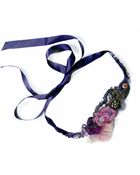Krista R Muse, Embroidered Necklace Iv - Lyst