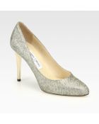 Jimmy Choo Vikki Lag Glitter Pumps - Lyst