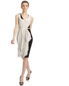 Moschino Apron Front Contrast Dress - Lyst