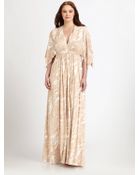 Rachel Pally Printed Long Caftan Dress - Lyst