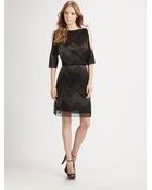 Alice + Olivia Catalina Cutout Dress - Lyst