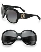 Versace Medusa Oversized Round Sunglasses - Lyst