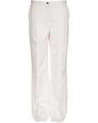 Lanvin Vault Silk Tailored Pant - Lyst