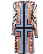 MSGM Print Dress - Lyst