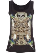 Philipp Plein Skull Print Vest - Lyst
