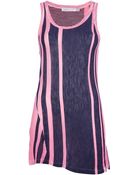 See By Chloé Long Striped Tank Top - Lyst