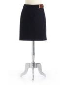 MICHAEL Michael Kors Pencil Skirt with Belt Detail - Lyst