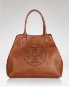 Tory Burch Tote Stacked Logo Large - Lyst
