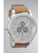Nixon The 5130 Chrono Watch in Saddle - Lyst