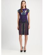 Etro Capsleeve Dress - Lyst