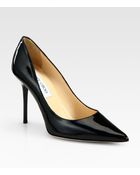 Jimmy Choo Abel Patent Leather Pumps - Lyst