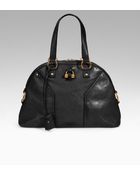 Saint Laurent Ysl Large Muse Handbag - Lyst