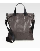 Bottega Veneta Nastri Leather Tote - Lyst
