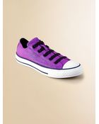 Converse Girls Chuck Taylor Shimmer Slipon Sneakers - Lyst