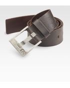 Diesel Leather Belt - Lyst