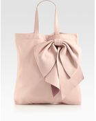 RED Valentino Bow Tote - Lyst