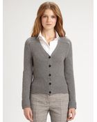 Burberry Prorsum Cashmere Cardigan - Lyst