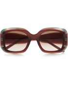 Marni Squareframe Acetate Sunglasses - Lyst