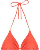 Vix Orange Triangle Bikini Top - Lyst