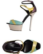 Diego Dolcini Platform Sandals - Lyst