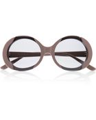 Marni Roundframe Acetate Sunglasses - Lyst