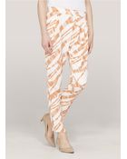 3.1 Phillip Lim Tiger Silk Pants - Lyst