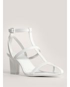 Alexander Wang Aline Strapped Leather Sandals - Lyst