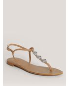 Ash Marcel Crystal-embedded Skull Sandals - Lyst