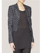 Haider Ackermann Printed Cropped Jacket - Lyst