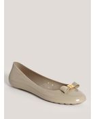 Tory Burch Jelly Bow Detail Ballerina Flats - Lyst